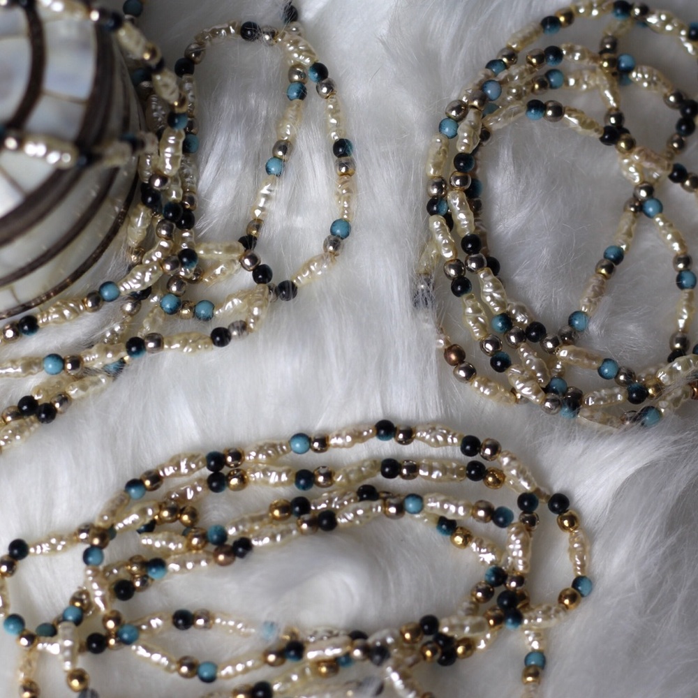 Pearl & Bluez Necklace (set of 3)